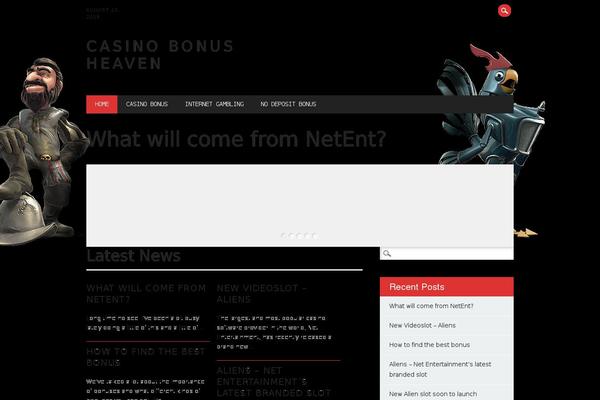 The Newswire theme site design template sample
