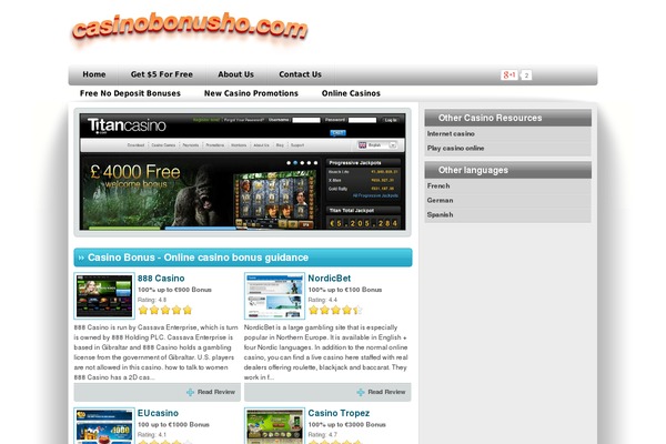 Bloom theme site design template sample