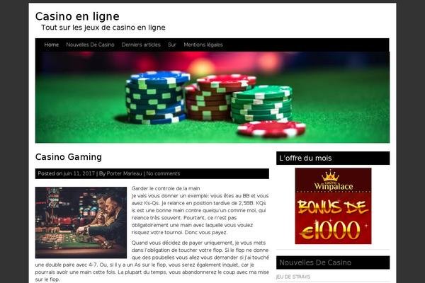 SimplyBlack theme site design template sample