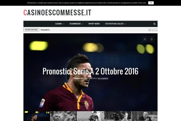 MaxBlog theme site design template sample