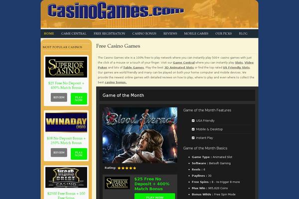 Site using Flytonic-casino-review plugin