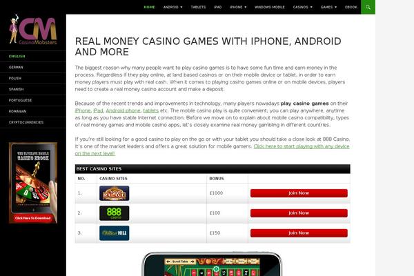 casinomobsters.com site used Casinomobsters.com