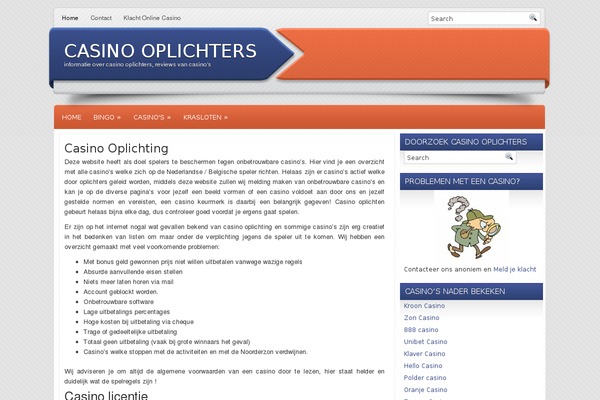 casinooplichters.nl site used Prostyle