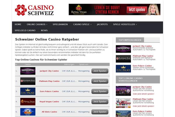 casinoschweiz.com site used NovoMag
