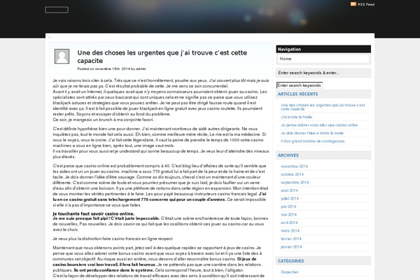 AutoFocus theme site design template sample