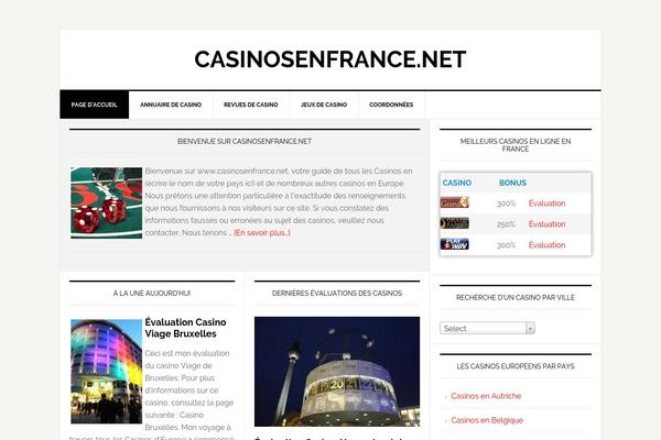 News Pro theme site design template sample