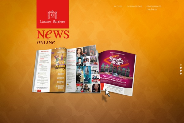 Story theme site design template sample