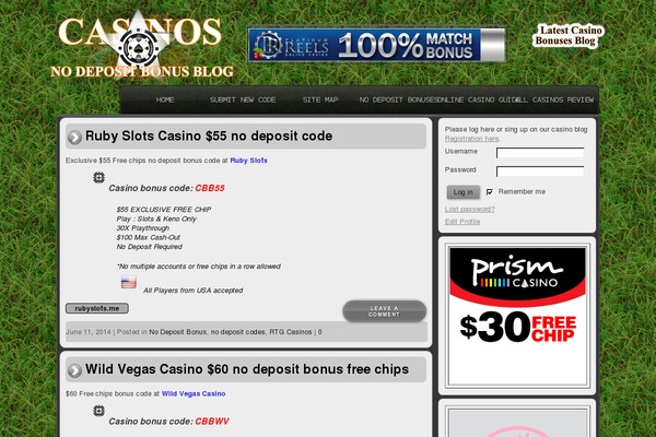 casinobonus theme websites examples
