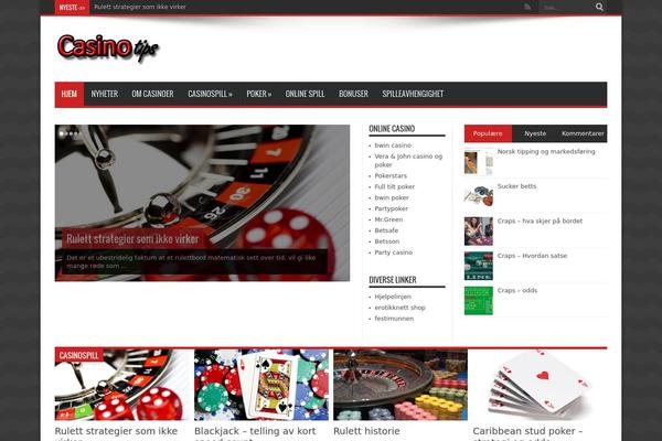 Jarida theme site design template sample