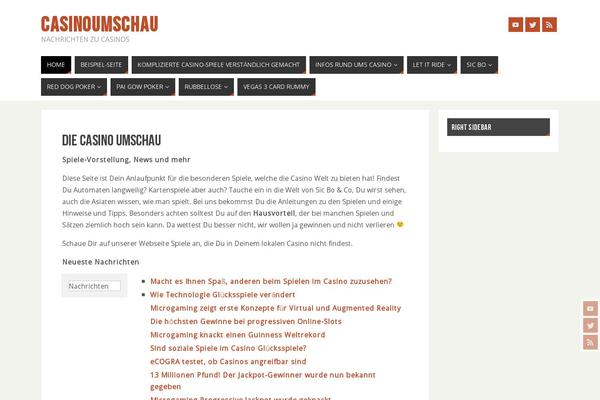 casinoumschau.de site used Wp-rs14