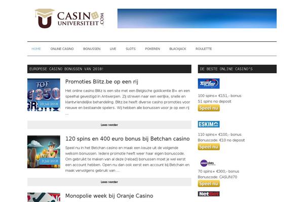 Site using Genesis Widgetized Footer plugin