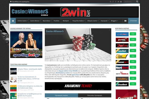 Site using Ubermenu plugin