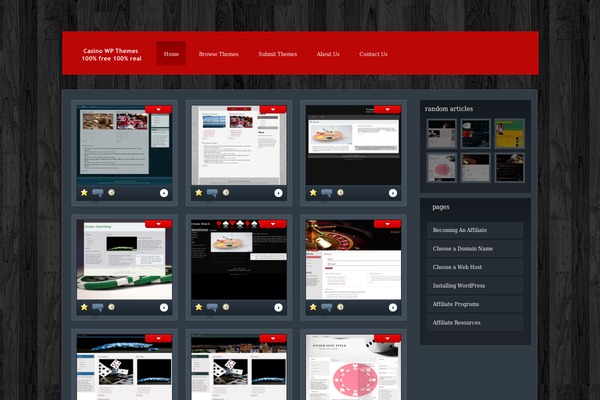 eGallery theme site design template sample
