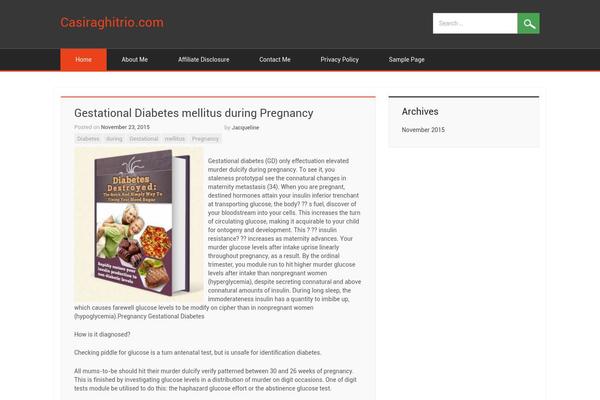 casiraghitrio.com site used DK Responsive