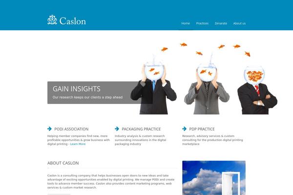 Stack theme site design template sample