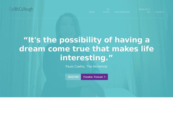 casmccullough.com site used Author Pro
