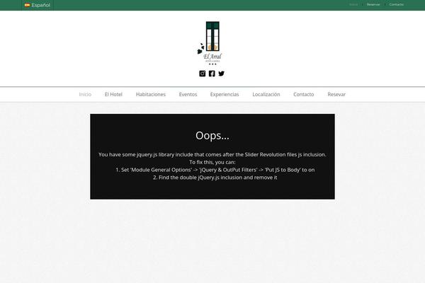 Site using Click-datos-lopd plugin