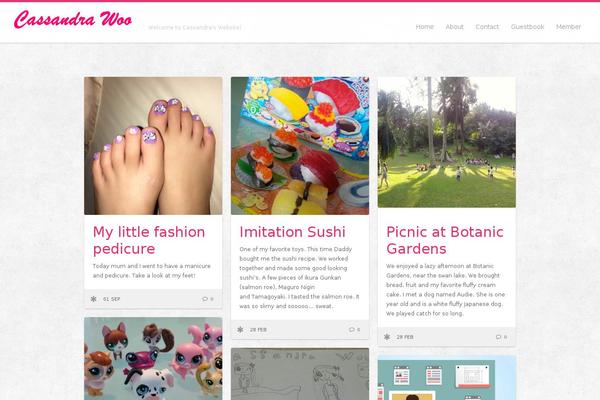 Clippy theme site design template sample