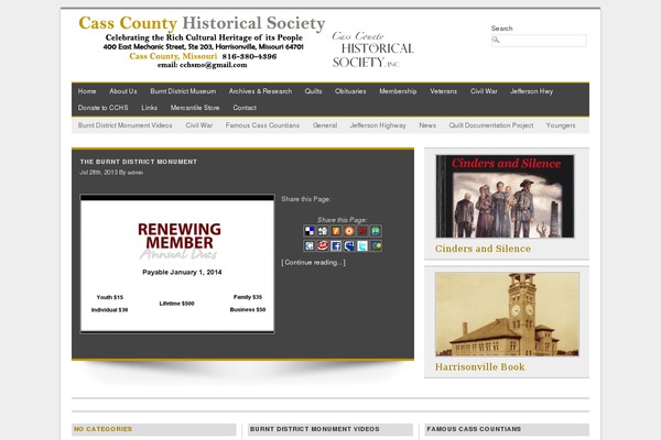 casscountyhistoricalsociety.com site used Prinz_wyntonmagazine_pro