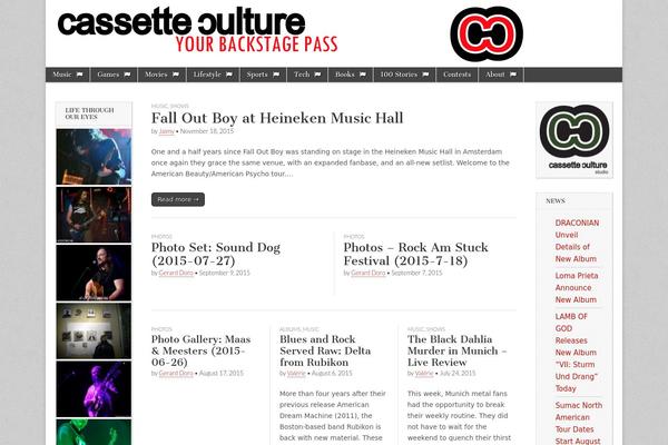 Magazine Basic theme site design template sample