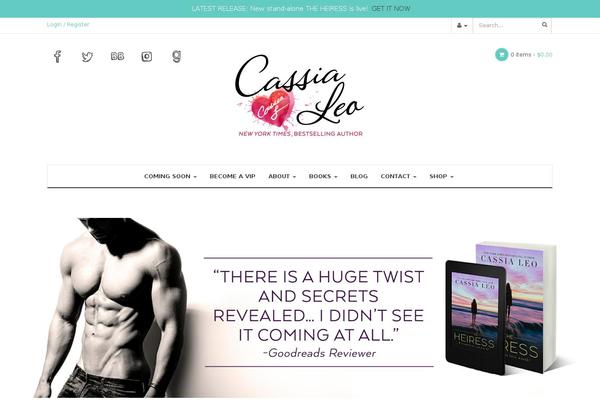 cassialeo.com site used Annettepro_theme