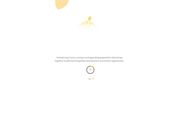 Cassia theme site design template sample