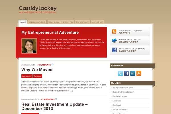 Mainstream theme site design template sample
