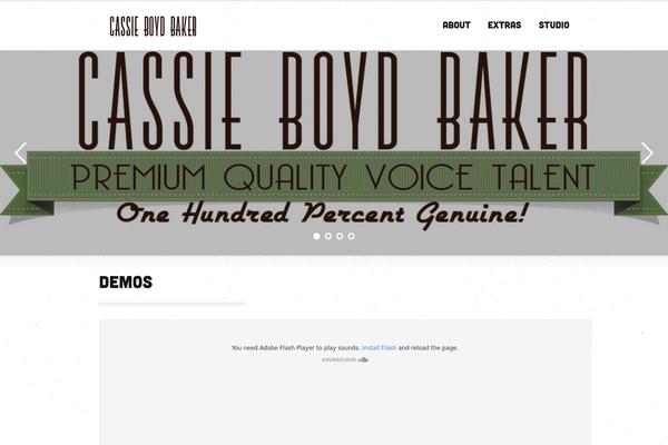 cassieboydbaker.com site used Soundstage