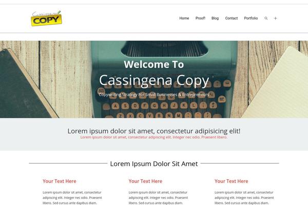 PB Theme theme site design template sample
