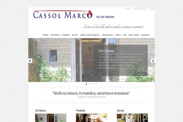 Chameleon theme site design template sample