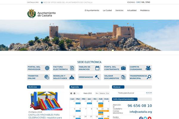 Site using BxSlider WP plugin