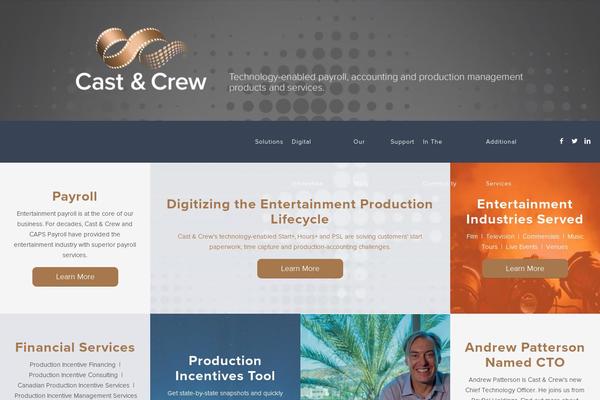 castandcrew.com site used Castcrew