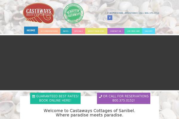 Vantage theme site design template sample