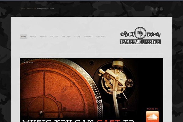 Equilibrium theme site design template sample