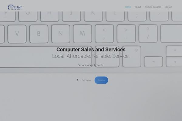 Highend Child theme site design template sample