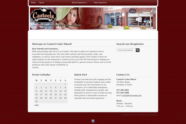 Sento theme site design template sample