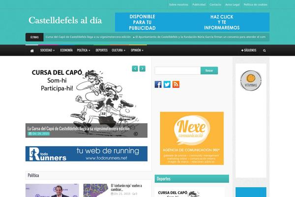 Theme Rush theme site design template sample