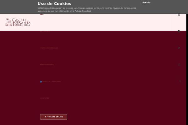 Site using Google Analytics y la ley de Cookies plugin