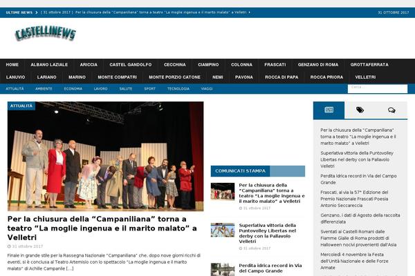 Newsup theme site design template sample