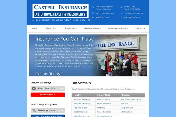 Marketers Delight theme site design template sample