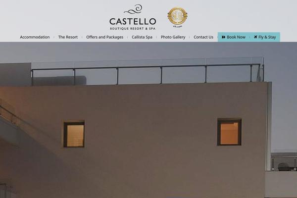 Nouveau theme site design template sample