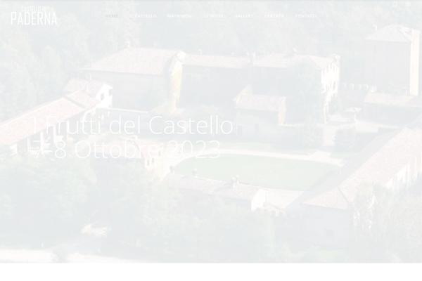 castellodipaderna.it site used Savory