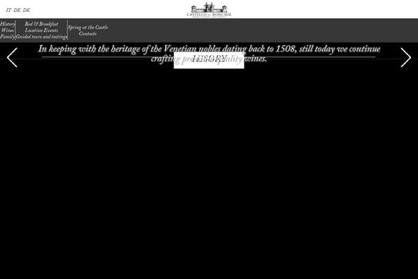 Castello theme site design template sample