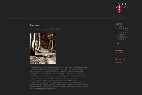 Site using Hide My Site plugin