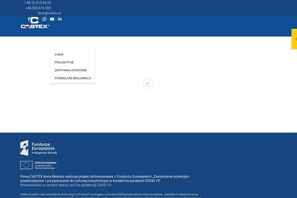 Zephyr theme site design template sample