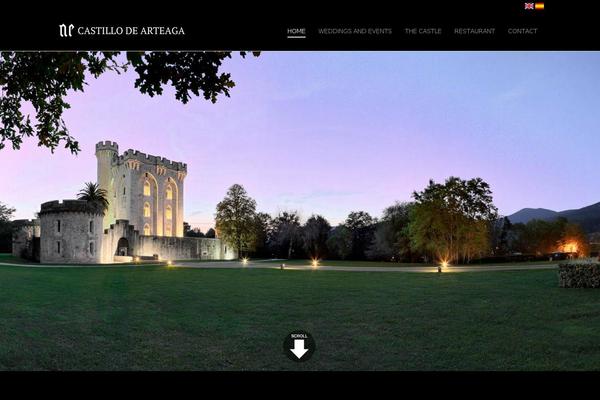 Moustache theme site design template sample