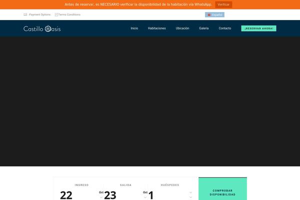 HotelBooking theme site design template sample