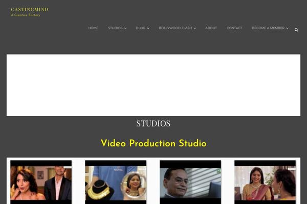PhotoFocus theme site design template sample