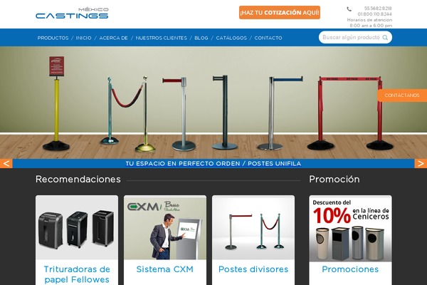 castingsmexico.com site used Castings