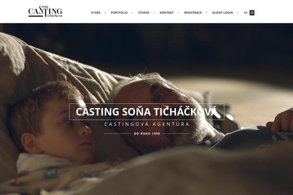 Patti Child theme site design template sample